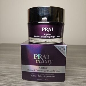 PRAI Ageless Throat & Decolletage Night Creme with Retinol 50ml 1.7oz new in box